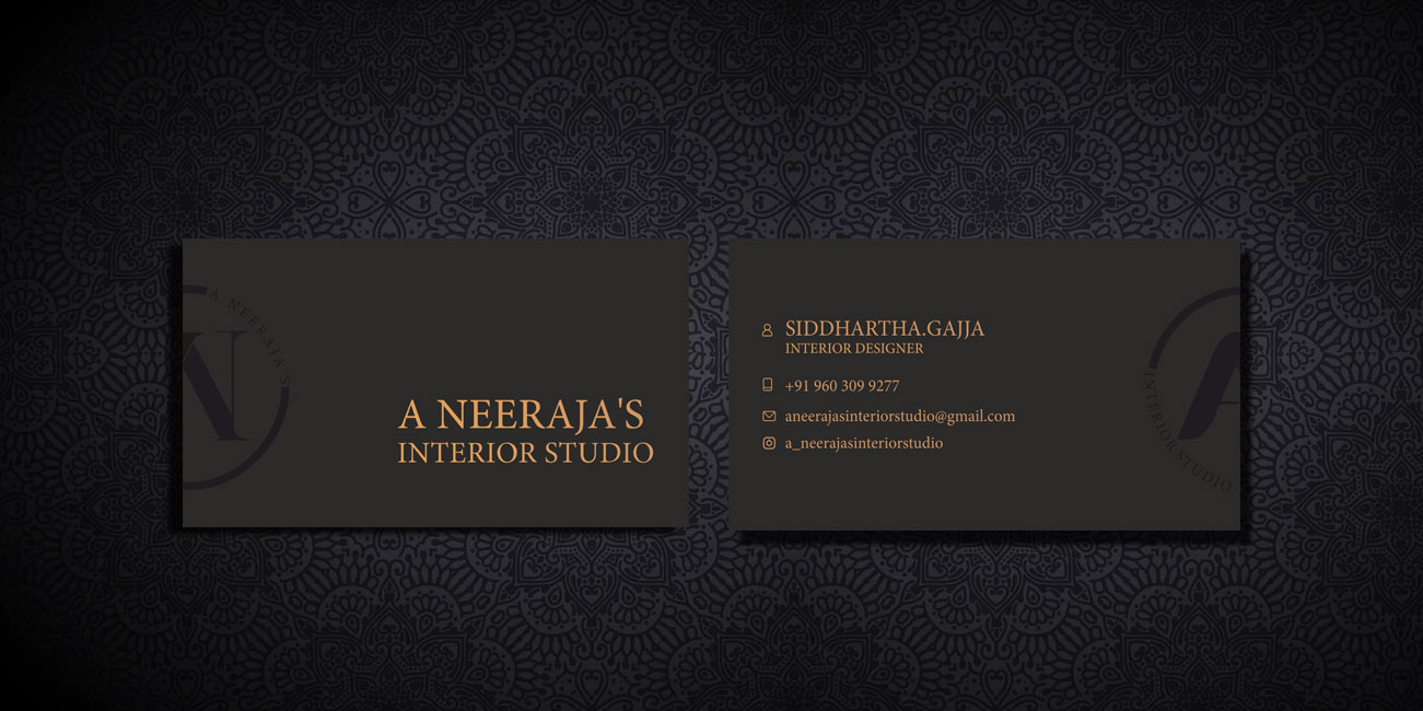 Luxury Business Card Impression on the Client